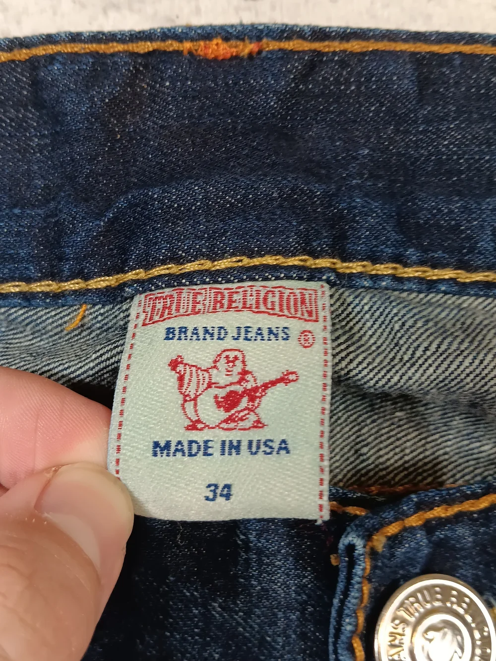True Religion wallet fade